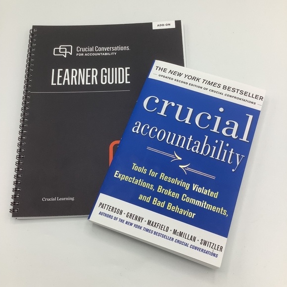NEW Crucial Accountability Set: Book and Learner Guide NYT Bestseller - Picture 9 of 10